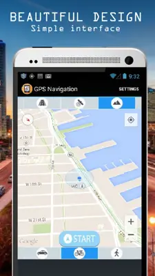 GPS Navigation android App screenshot 1